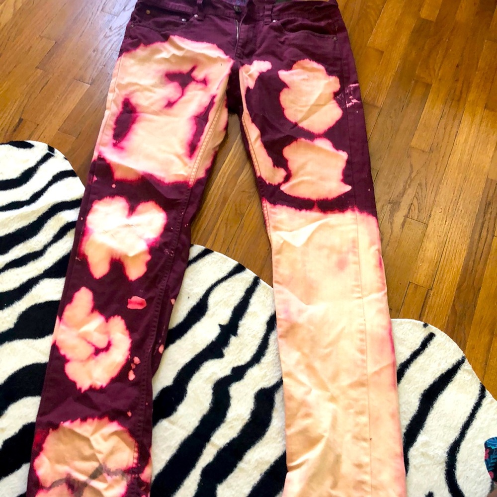 Bleached Pants